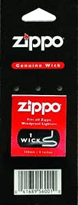 Mèche Zippo 100 mm - Pièce de Rechange pour Briquets Tempête, Accessoire Coton Argent