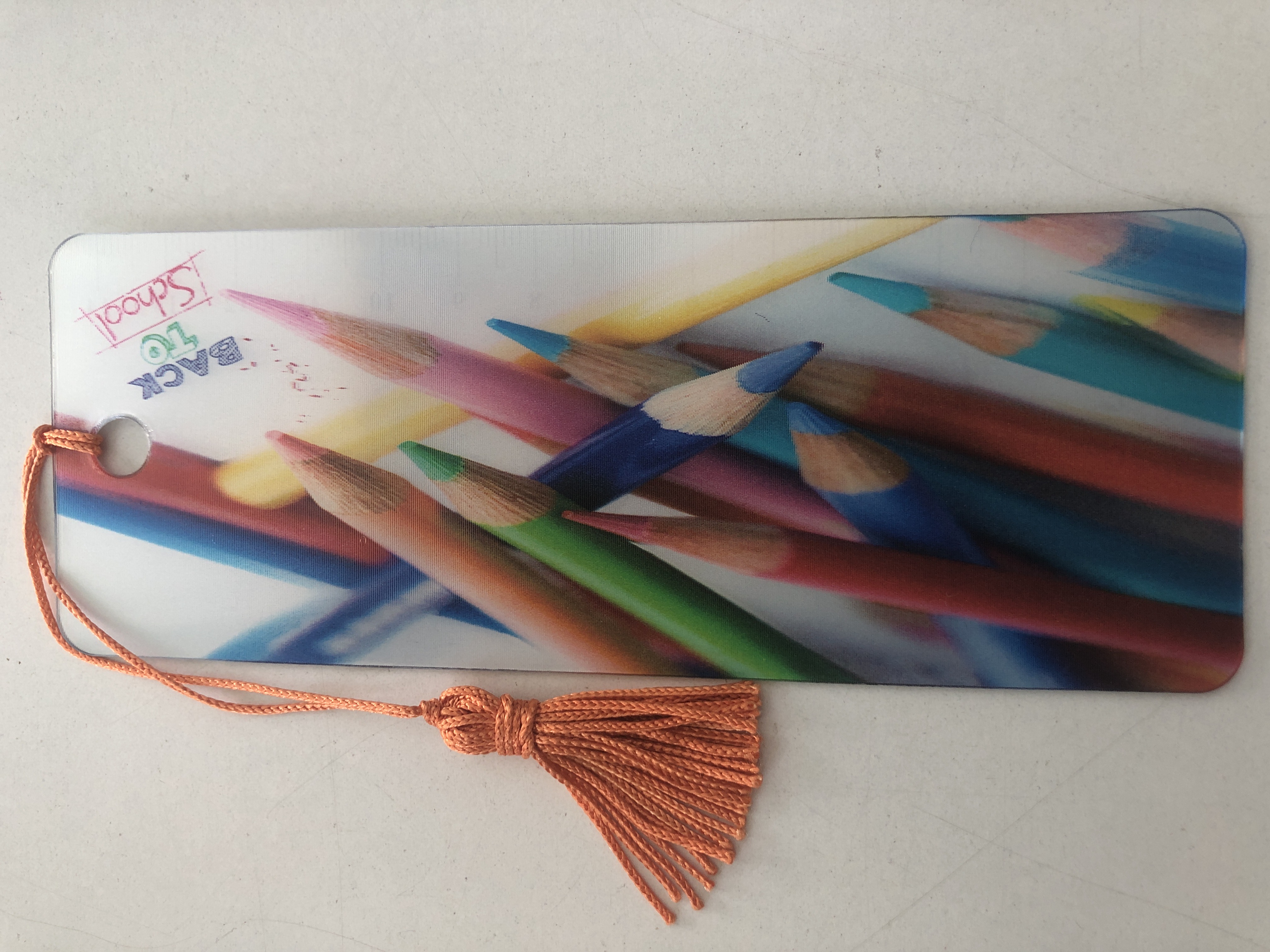 Marque Page 3D  Catwalk - Décoration en Relief pour Livres et Cahiers