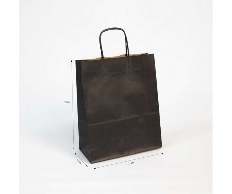 Sacs en Kraft - Dimensions 22.5 x 27 cm - Emballage cadeau pour fêtes, décorations et cadeaux