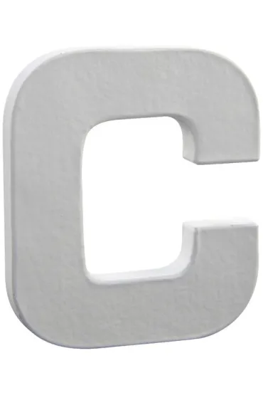 Lettre décoration 3D Decopatch C - 12 cm pour décoration et loisirs créatifs manuels