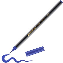 Feutre pinceau Edding 1340 - Bleu pointe pinceau 1-3 mm pour dessin et colorisation artistique