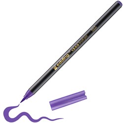 Feutre pinceau Edding 1340 - Violet pointe pinceau 1-3 mm pour dessin et colorisation artistique