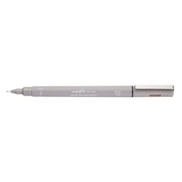 Feutre technique Uniball PIN 05200 GC - Pointe calibrée 0.5 mm gris clair pour dessin et écriture précise