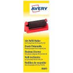 Rouleaux encreur noir Avery - 5 unités pour pince à étiqueter compatibles Avery