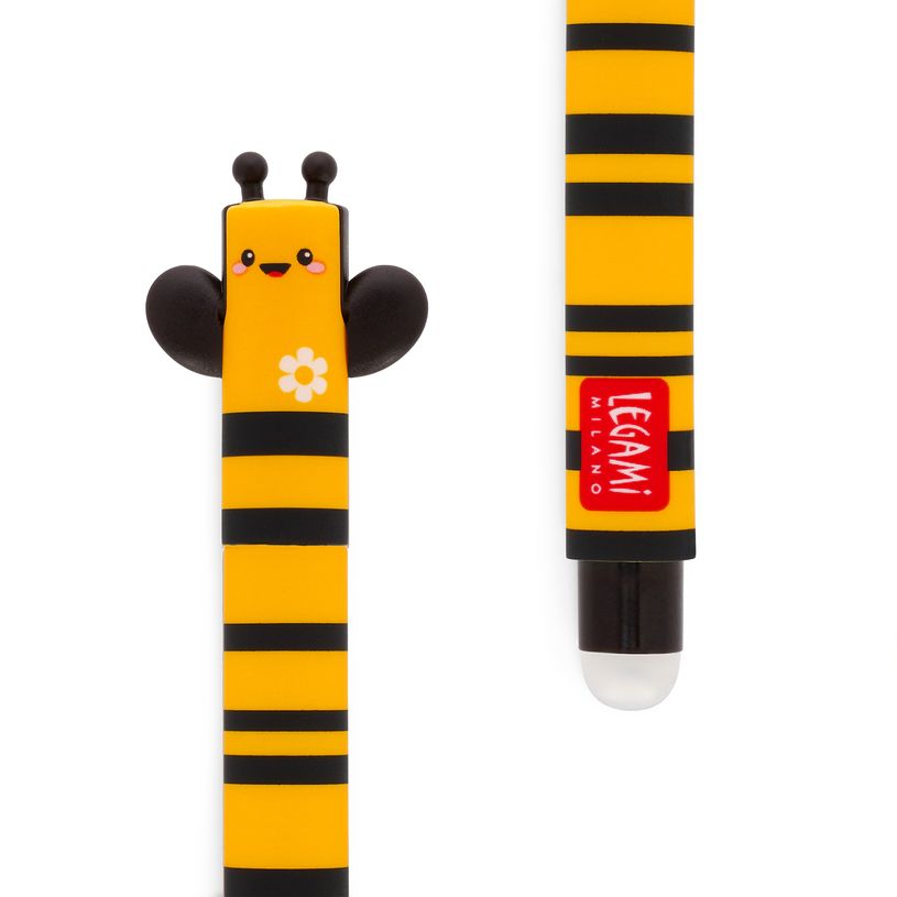 Stylo à encre gel effaçable Legami - encre gel effaçable pour écriture précise, idéal pour école et bureau