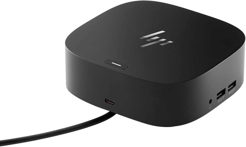 Station d'accueil HP USB-C G5 Essential Dock - Avec chargeur
