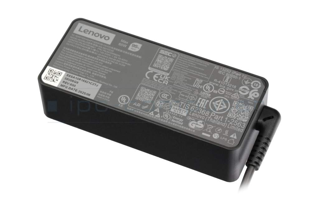 Chargeur Lenovo ADLX65YLC3D - 65W USB-C Compatible avec Ordinateurs Portables Lenovo