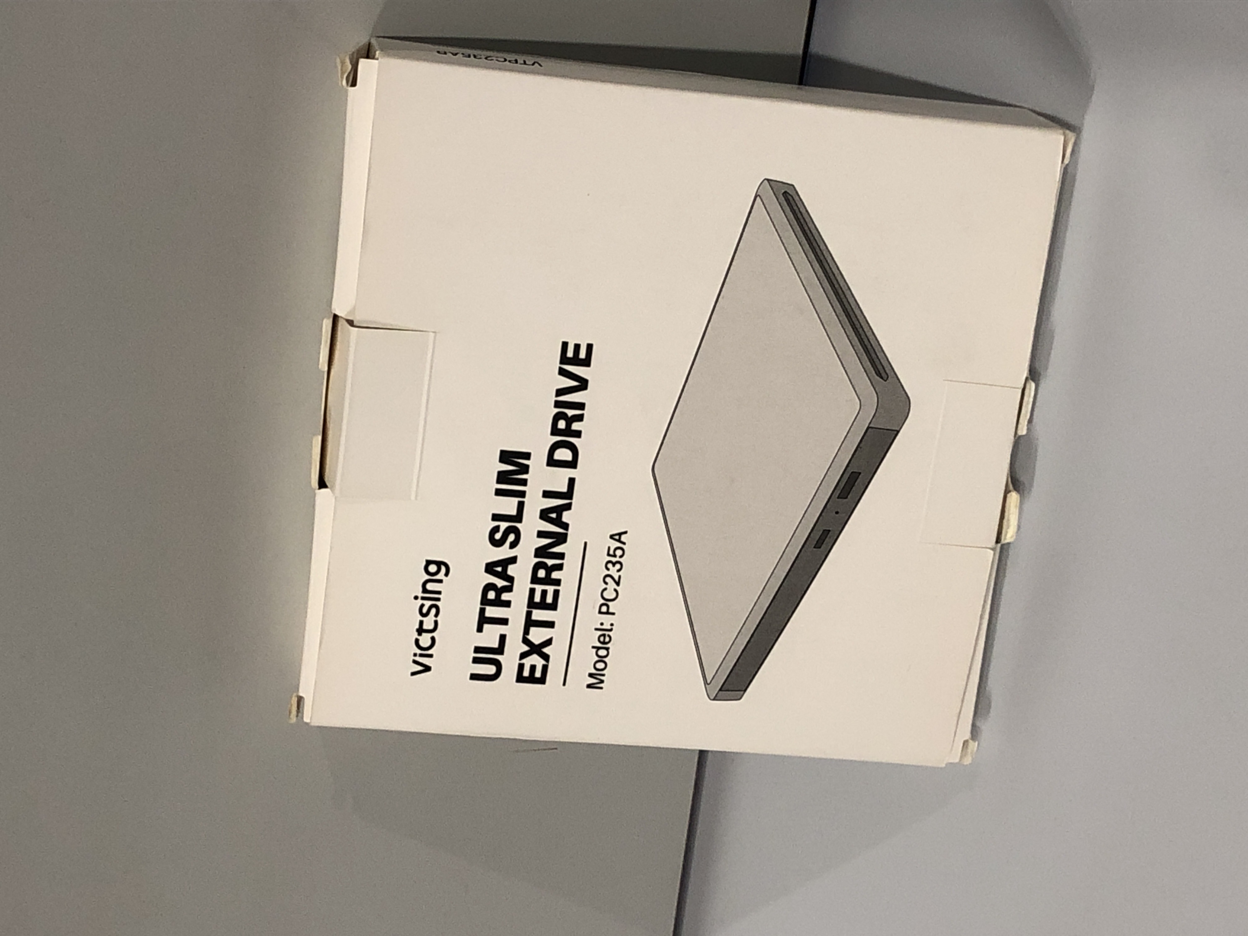 Lecteur DVD Externe Ultra Slim VictSing PC235A - USB 3.0 Compatible Windows MacOS