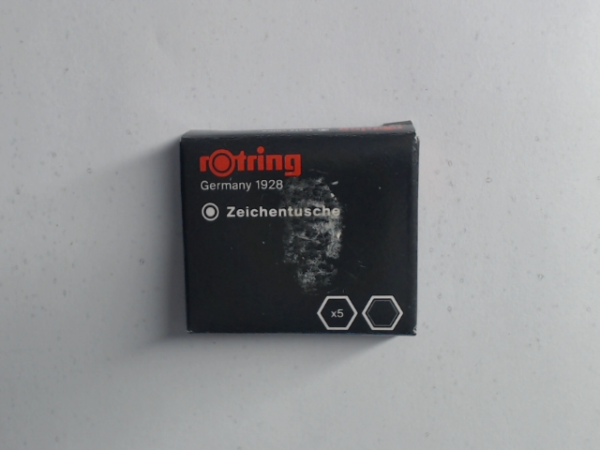 Cartouche d'encre Rotring pour Isographe - Recharge 23 ml pour stylos techniques et dessins techniques