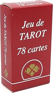 Jeu de 78 cartes Tarot Gauloise - Cartes de Tarot Traditionnelles pour Divination et Jeu de Société