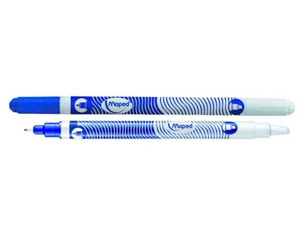 Effaceur d'encre Maped Classic - 2 pointes pour correction précise en bureau et école