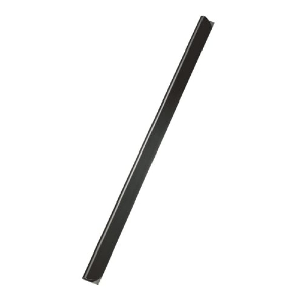 Baguette de reliure 10mm noir - pour 35 à 75 feuilles - Fournitures de bureau pour organisation et classement