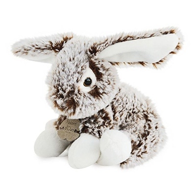Peluche Lapin z'Animoos - Jouet Doux et Câlin pour Enfants