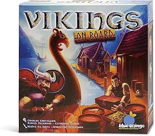 Jeu de société Vikings On Board - Stratégie et Aventure pour Famille et Amis