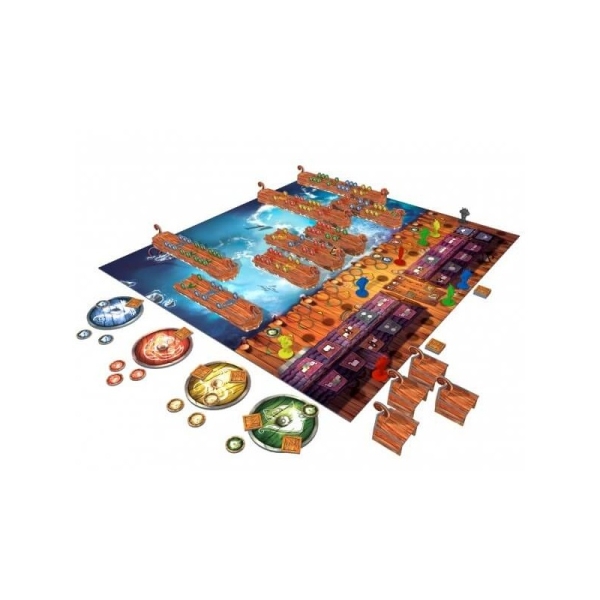 Jeu de société Vikings On Board - Stratégie et Aventure pour Famille et Amis