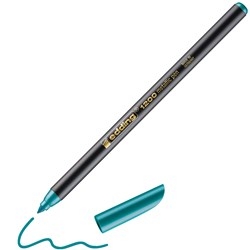 Feutre de coloriage edding 1200 - Pointe 0.5-1 mm - Couleur vert métal pour dessin et loisirs créatifs