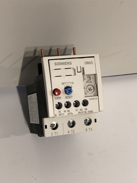 Relais de surcharge thermique SIEMENS 3RU5136-4GB0 - Protection moteur 36-45A pour applications industrielles