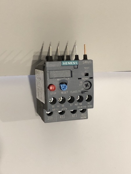 Relais de surcharge thermique Siemens 3RU6116-1EB0 - Protection moteur 5.5-8A pour systèmes industriels
