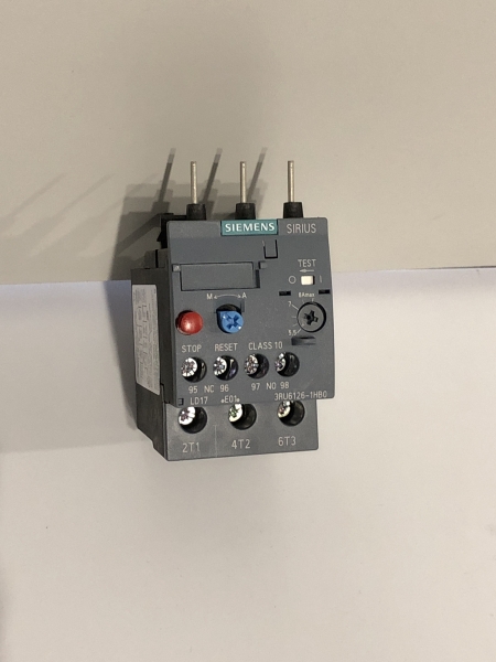 Relais de surcharge thermique Siemens 3RU6116-1HB0 - Protection moteur 0.11-0.16A pour applications industrielles