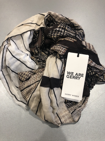 Foulard GERRY WEBER Marron beige 100% Viscose 70x185 cm pour usage quotidien et extérieur