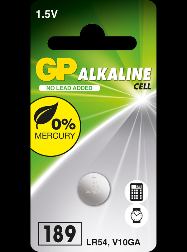 GP Lithium Pile LR54 V10GA - Longue durée pour petits appareils