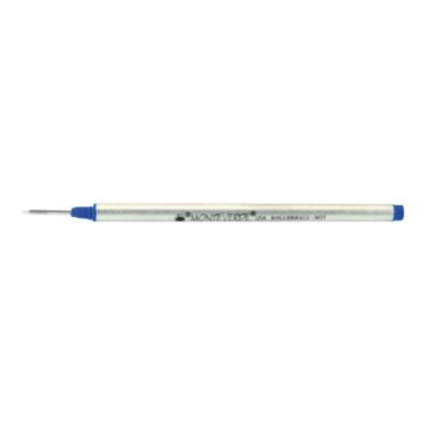 Recharges roller Monteverde Montblanc -  bleu pointe moyenne pour écriture bureau et scolaire