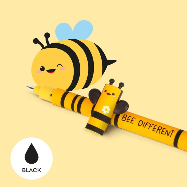 Stylo à encre gel effaçable Legami - encre gel effaçable pour écriture précise, idéal pour école et bureau