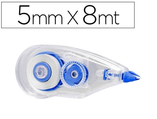 Ruban correcteur vert 5 mm x 8 m - Fournitures de bureau pour correction et écriture