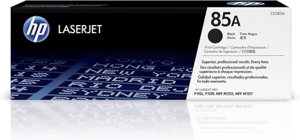 Toner noir HP 85A CE285A authentique - cartouche d'encre haute capacité pour imprimantes laser HP