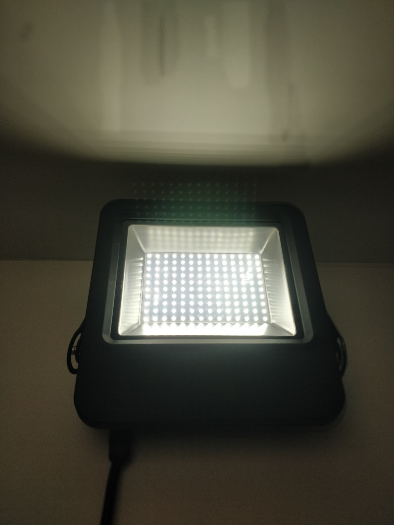 Projecteur extérieur Blooma Duncan noir - 100W IP65 10000 lumen 5000K pour éclairage jardin