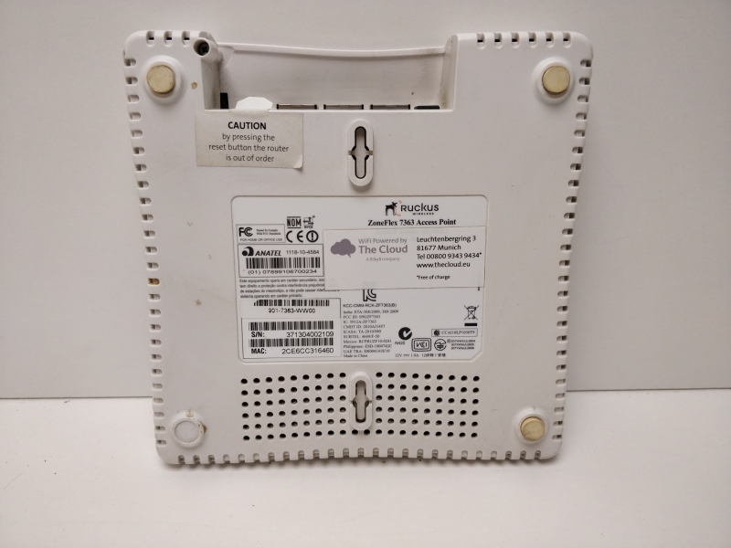 Point d'accès Ruckus Wireless ZoneFlex 7363 - Dual Band 802.11n 2x2:2 MIMO pour réseau sans fil