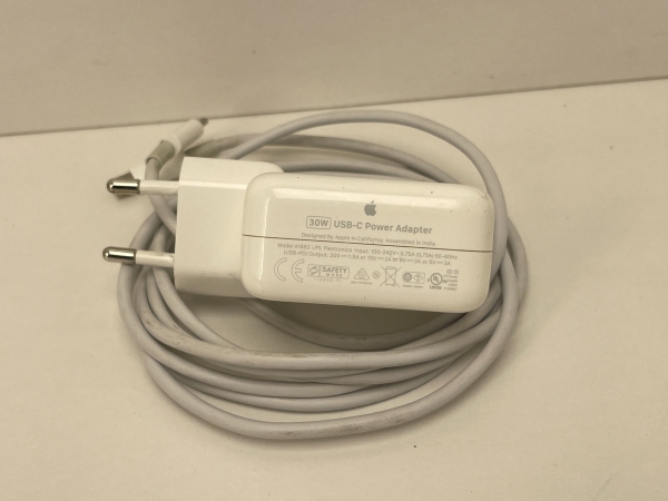 Chargeur USB-C Apple 30W - 20V 1.5A Compatible MacBook iPad iPhone