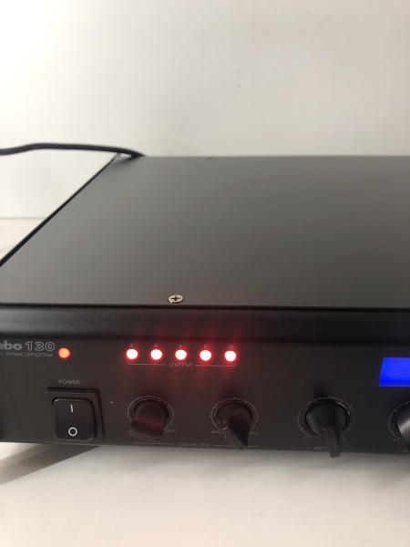 Combiné Mixer Amplificateur Lecteur Multimédia AUDIOPHONY Combo 130 - Système tout en un, Mixer 5 entrées, Rackable 19''