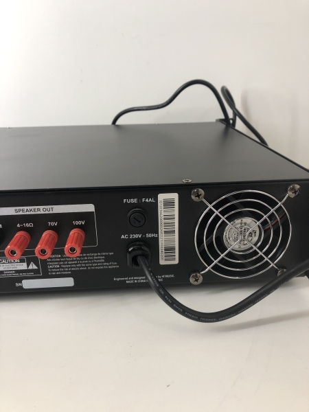 Combiné Mixer Amplificateur Lecteur Multimédia AUDIOPHONY Combo 130 - Système tout en un, Mixer 5 entrées, Rackable 19''