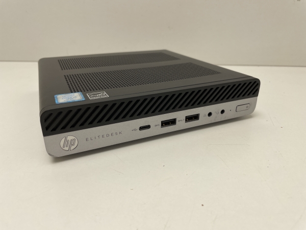 PC fixe HP EliteDesk 800 G3 DM - i5 8 Go RAM NVME 256 Go Windows 11 Pro pour usage professionnel