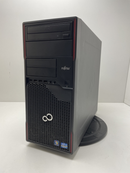 PC fixe Bureau FUJITSU ESPRIMO P710 E90+ - Ordinateur INTEL Core i3, 4 Go RAM, HDD 240 Go, Windows 10 Pro, pour usage professionnel