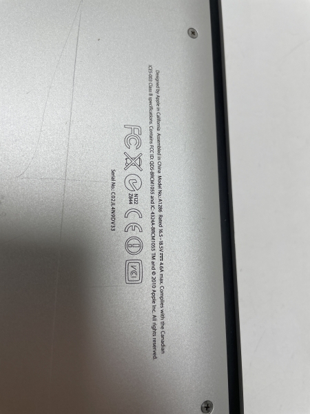 Ordinateur Portable Apple MacBook Pro 15 pouces Fin 2011 - Core i7 2.2GHz 4Go 500Go Pour Pièces