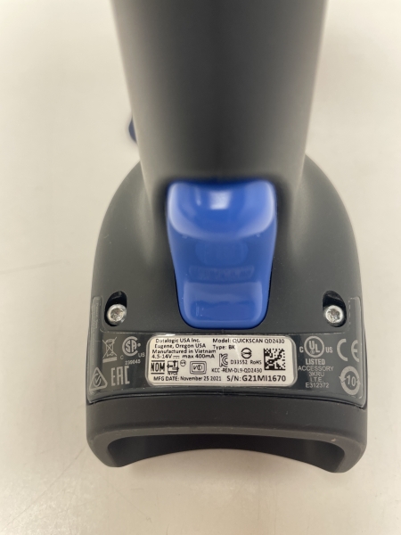 Douchette scanette DATALOGIC QUICKSCAN QD2430 - Filaire USB pour codes-barres