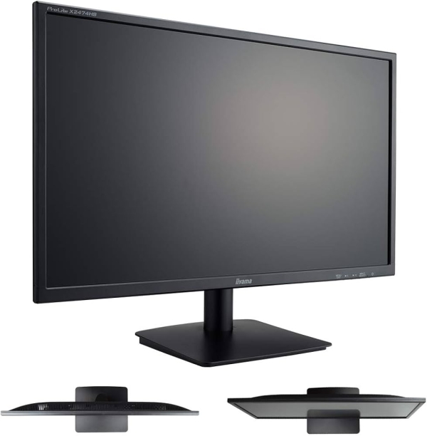 Écran Iiyama ProLite X2474HS-B1 - 23.6" VA LED Full HD 1920x1080 HDMI DisplayPort pour bureau