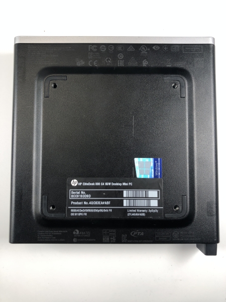 PC Fixe HP EliteDesk 800 G4 65W - i5 - 8Go - 256Go SSD - Windows 11 Pro