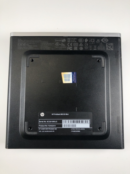 PC Fixe HP ProDesk 600 G3 Mini - i5 - 8Go - 1To HDD - Windows 11 Pro