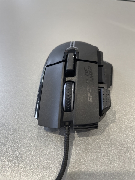 Souris Spirit Of Gamer S-PM5RGB - Filaire USB RGB 6400 DPI pour Gaming et Bureautique