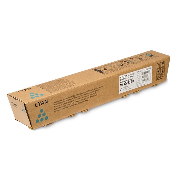 Toner RICOH MP C2503H - Cyan - Cartouche d'encre pour imprimante laser