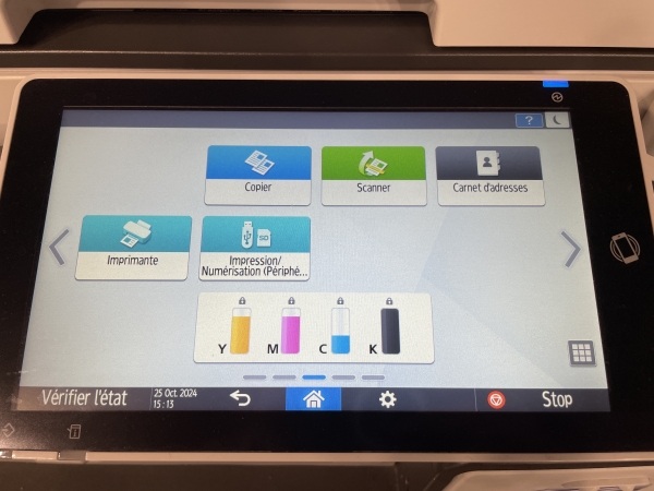 Photocopieur RICOH IM C3000 avec Module de finition 