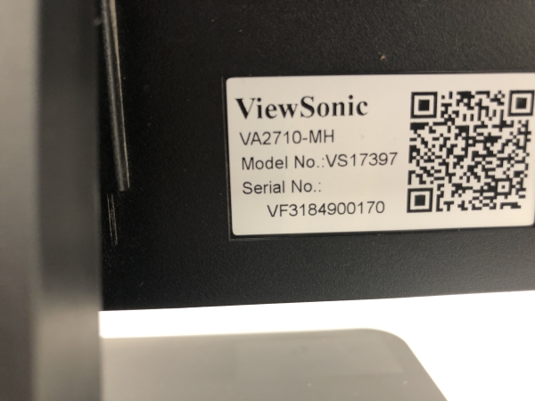 Écran VIEWSONIC VA2710-mh 27