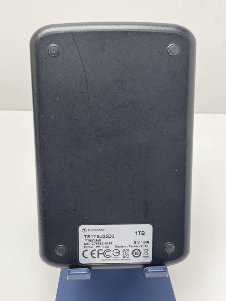 Disque dur externe TRANSCEND 1 To - Stockage portable USB 3.0 pour sauvegarde et transfert de données