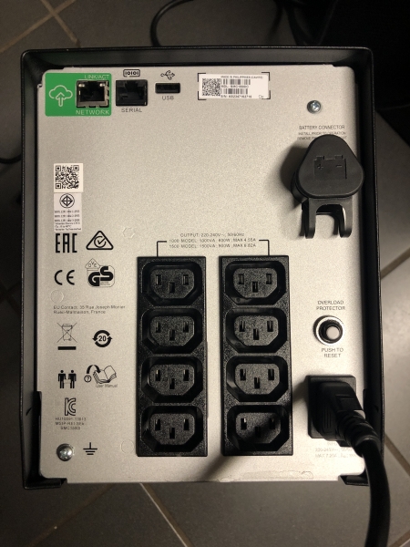 Onduleur APC Smart-UPS SMT 1500VA 