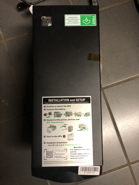 Onduleur APC Smart-UPS SMT 1500VA 