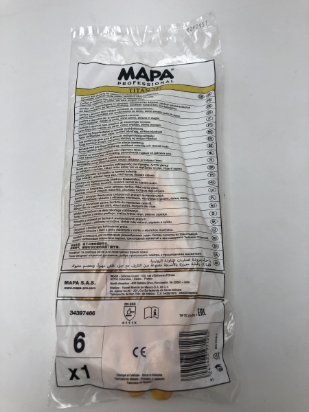 Gants de protection MAPA Titan 397 taille 6