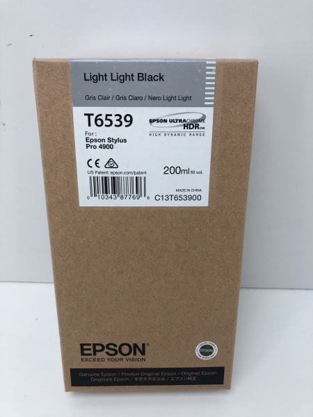 Encre EPSON Ultrachrome Hdrink T6539 Light Light Black